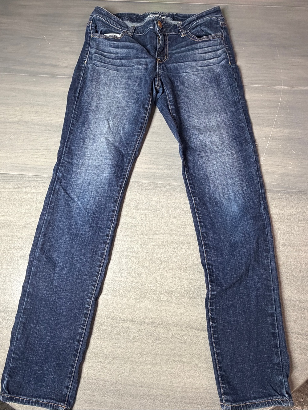 American Eagle Super Stretch Jegging Jeans Women’s 10 LONG Dark Wash Skinny